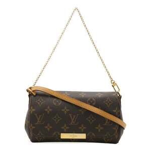 LOUIS VUITTON Authentic Brown Monogram Shoulder Bag